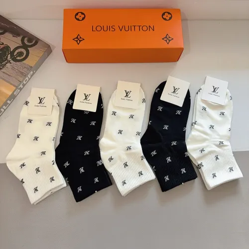 Replica Louis Vuitton LV Socks #1422392 $27.00 USD for Wholesale