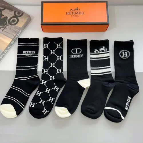 Wholesale Hermes Socks #1422394 $29.00 USD, Wholesale Quality Replica Hermes Socks