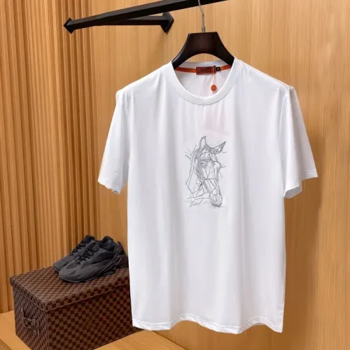 Wholesale Hermes T-Shirts Short Sleeved For Men #1422464 $45.00 USD, Wholesale Quality Replica Hermes T-Shirts