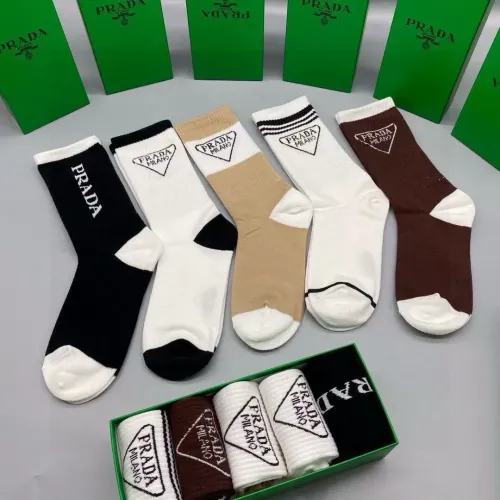 Wholesale Prada Socks #1422567 $27.00 USD, Wholesale Quality Replica Prada Socks