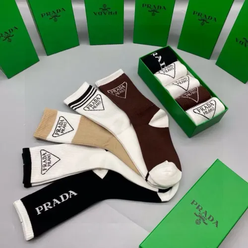 Replica Prada Socks #1422567 $27.00 USD for Wholesale