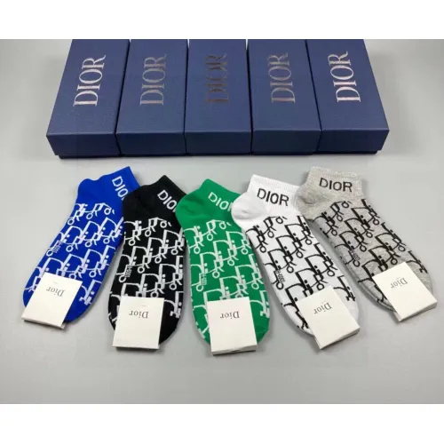 Wholesale Christian Dior Socks #1422572 $25.00 USD, Wholesale Quality Replica Christian Dior Socks