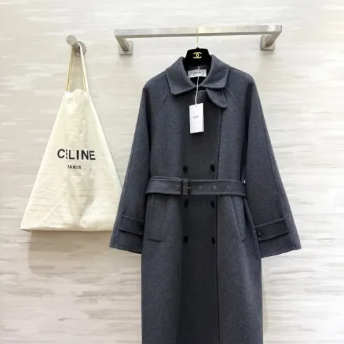 Wholesale Celine Coats Long Sleeved For Women #1422581 $230.00 USD, Wholesale Quality Replica Celine Coats