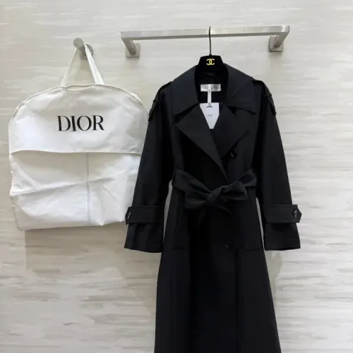 Wholesale Christian Dior Coats Long Sleeved For Women #1422586 $165.00 USD, Wholesale Quality Replica Christian Dior Coats