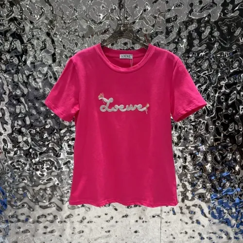 Wholesale LOEWE T-Shirts Short Sleeved For Women #1422629 $56.00 USD, Wholesale Quality Replica LOEWE T-Shirts