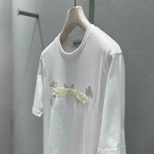 Replica Christian Dior T-Shirts Short Sleeved For Women #1422633 $52.00 USD for Wholesale