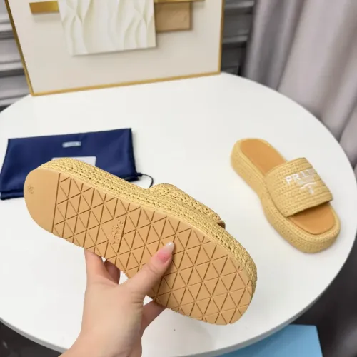 Replica Prada Slippers For Women #1422635 $92.00 USD for Wholesale