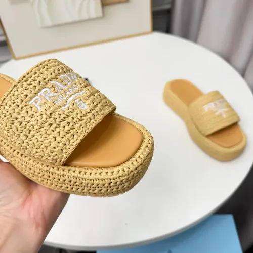 Replica Prada Slippers For Women #1422635 $92.00 USD for Wholesale