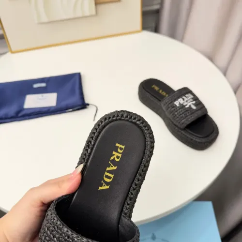 Replica Prada Slippers For Women #1422636 $92.00 USD for Wholesale