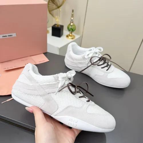 Replica MIU MIU Casual Shoes For Women #1422658 $92.00 USD for Wholesale
