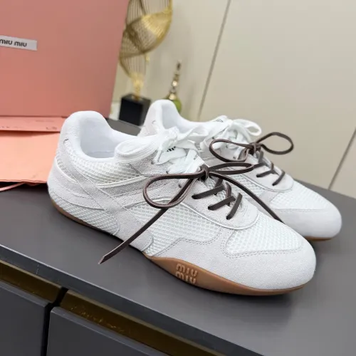 Wholesale MIU MIU Casual Shoes For Women #1422659 $92.00 USD, Wholesale Quality Replica MIU MIU Casual Shoes