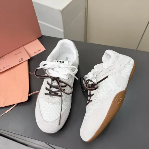 Replica MIU MIU Casual Shoes For Women #1422659 $92.00 USD for Wholesale