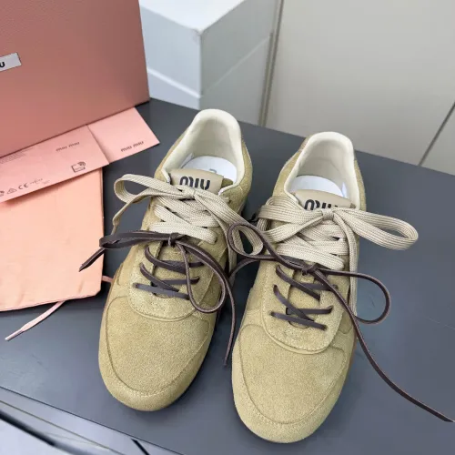 Replica MIU MIU Casual Shoes For Women #1422660 $92.00 USD for Wholesale