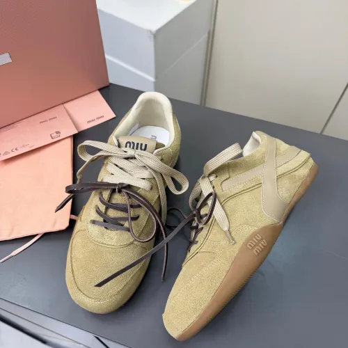 Replica MIU MIU Casual Shoes For Women #1422660 $92.00 USD for Wholesale