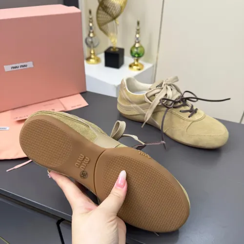 Replica MIU MIU Casual Shoes For Women #1422660 $92.00 USD for Wholesale