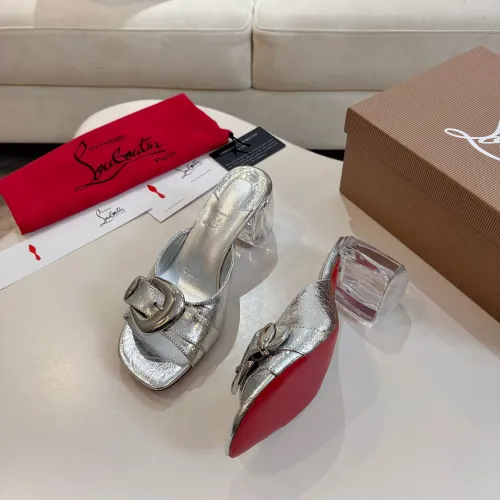 Replica Christian Louboutin CL Slippers For Women #1422743 $100.00 USD for Wholesale