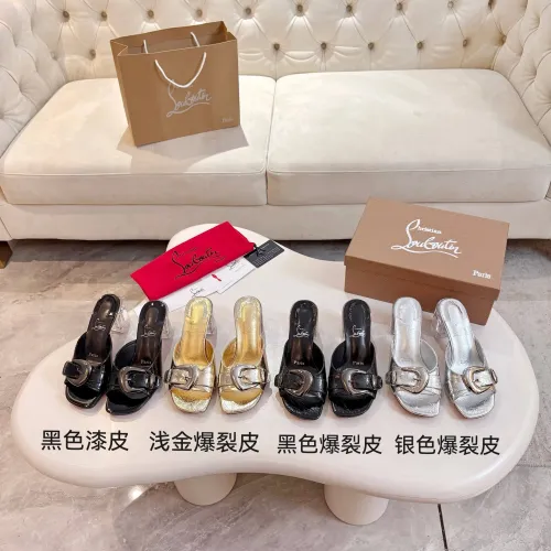 Replica Christian Louboutin CL Slippers For Women #1422744 $100.00 USD for Wholesale