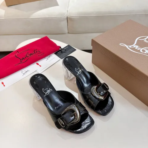 Replica Christian Louboutin CL Slippers For Women #1422745 $100.00 USD for Wholesale