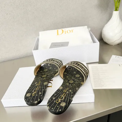 Replica Christian Dior Slippers For Women #1422761 $76.00 USD for Wholesale