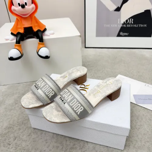 Wholesale Christian Dior Slippers For Women #1422767 $80.00 USD, Wholesale Quality Replica Christian Dior Slippers
