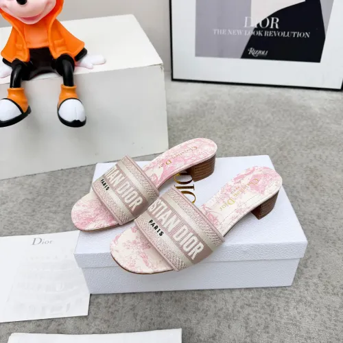 Replica Christian Dior Slippers For Women #1422768 $80.00 USD for Wholesale