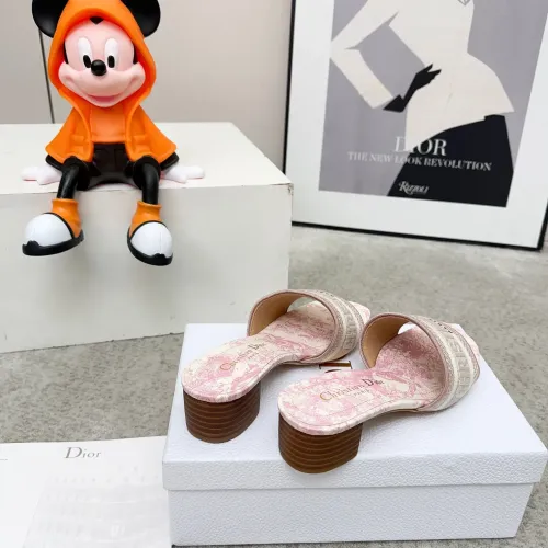 Replica Christian Dior Slippers For Women #1422768 $80.00 USD for Wholesale