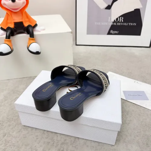 Replica Christian Dior Slippers For Women #1422771 $80.00 USD for Wholesale