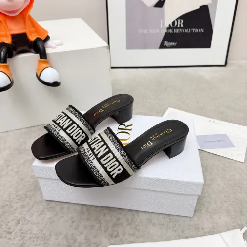 Wholesale Christian Dior Slippers For Women #1422773 $80.00 USD, Wholesale Quality Replica Christian Dior Slippers