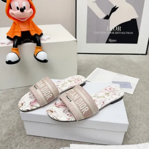 Wholesale Christian Dior Slippers For Women #1422785 $76.00 USD, Wholesale Quality Replica Christian Dior Slippers