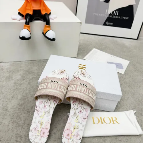 Replica Christian Dior Slippers For Women #1422785 $76.00 USD for Wholesale