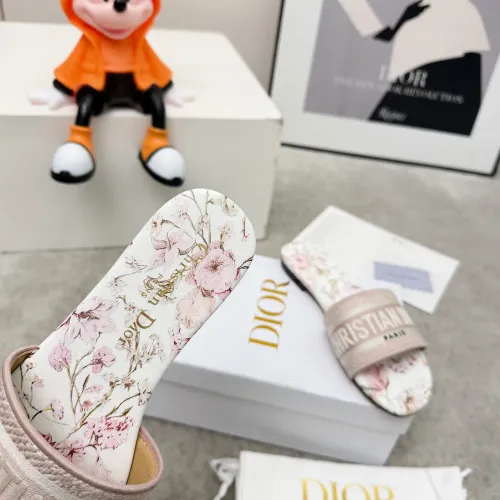 Replica Christian Dior Slippers For Women #1422785 $76.00 USD for Wholesale