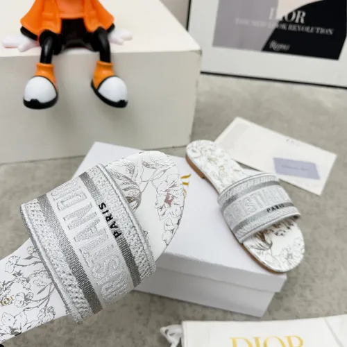 Replica Christian Dior Slippers For Women #1422786 $76.00 USD for Wholesale