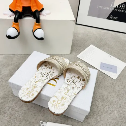 Replica Christian Dior Slippers For Women #1422787 $76.00 USD for Wholesale