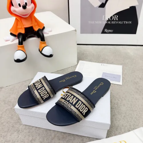 Wholesale Christian Dior Slippers For Women #1422791 $76.00 USD, Wholesale Quality Replica Christian Dior Slippers