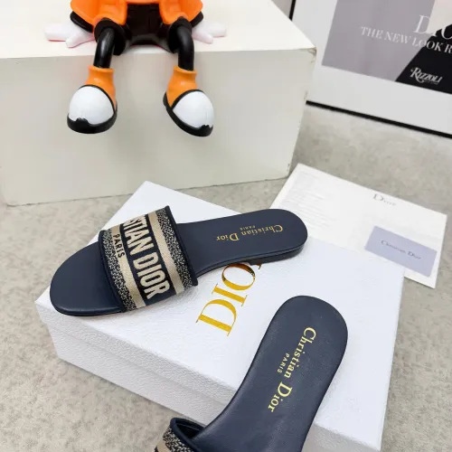 Replica Christian Dior Slippers For Women #1422791 $76.00 USD for Wholesale