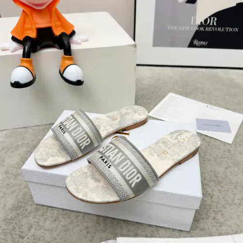 Wholesale Christian Dior Slippers For Women #1422797 $76.00 USD, Wholesale Quality Replica Christian Dior Slippers