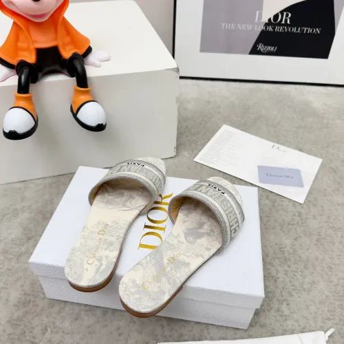 Replica Christian Dior Slippers For Women #1422797 $76.00 USD for Wholesale