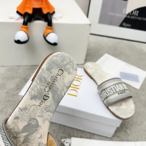 Replica Christian Dior Slippers For Women #1422797 $76.00 USD for Wholesale