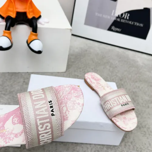 Replica Christian Dior Slippers For Women #1422800 $76.00 USD for Wholesale