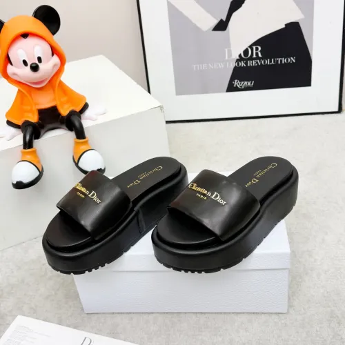 Wholesale Christian Dior Slippers For Women #1422817 $88.00 USD, Wholesale Quality Replica Christian Dior Slippers