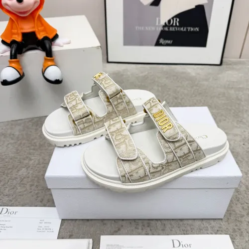 Wholesale Christian Dior Slippers For Women #1422822 $92.00 USD, Wholesale Quality Replica Christian Dior Slippers