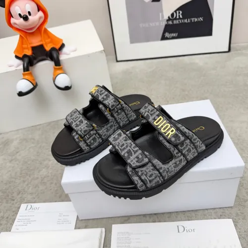 Wholesale Christian Dior Slippers For Women #1422823 $92.00 USD, Wholesale Quality Replica Christian Dior Slippers