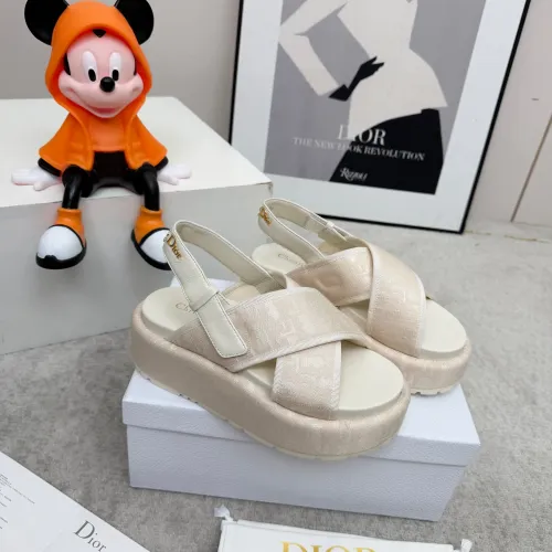 Replica Christian Dior Sandal For Women #1422843 $96.00 USD for Wholesale