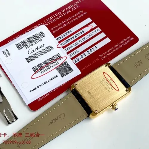 Replica Cartier AAA Quality Watches #1422866 $235.00 USD for Wholesale