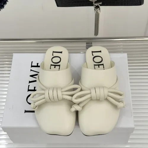 Replica LOEWE Slippers For Women #1422909 $105.00 USD for Wholesale
