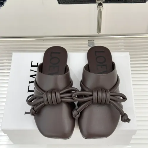 Replica LOEWE Slippers For Women #1422911 $105.00 USD for Wholesale