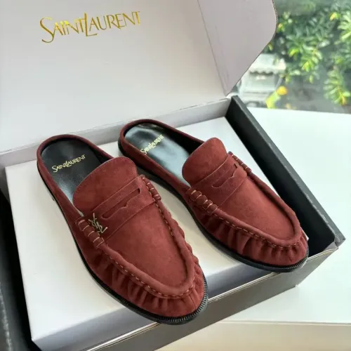 Wholesale Yves Saint Laurent YSL Slippers For Women #1422915 $125.00 USD, Wholesale Quality Replica Yves Saint Laurent YSL Slippers