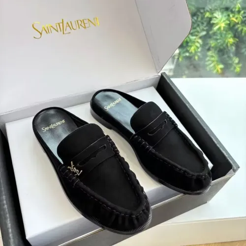 Wholesale Yves Saint Laurent YSL Slippers For Women #1422916 $125.00 USD, Wholesale Quality Replica Yves Saint Laurent YSL Slippers