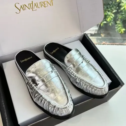 Wholesale Yves Saint Laurent YSL Slippers For Women #1422920 $125.00 USD, Wholesale Quality Replica Yves Saint Laurent YSL Slippers