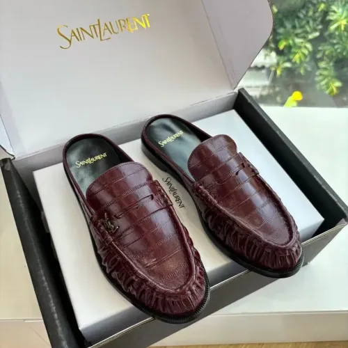 Wholesale Yves Saint Laurent YSL Slippers For Women #1422921 $125.00 USD, Wholesale Quality Replica Yves Saint Laurent YSL Slippers